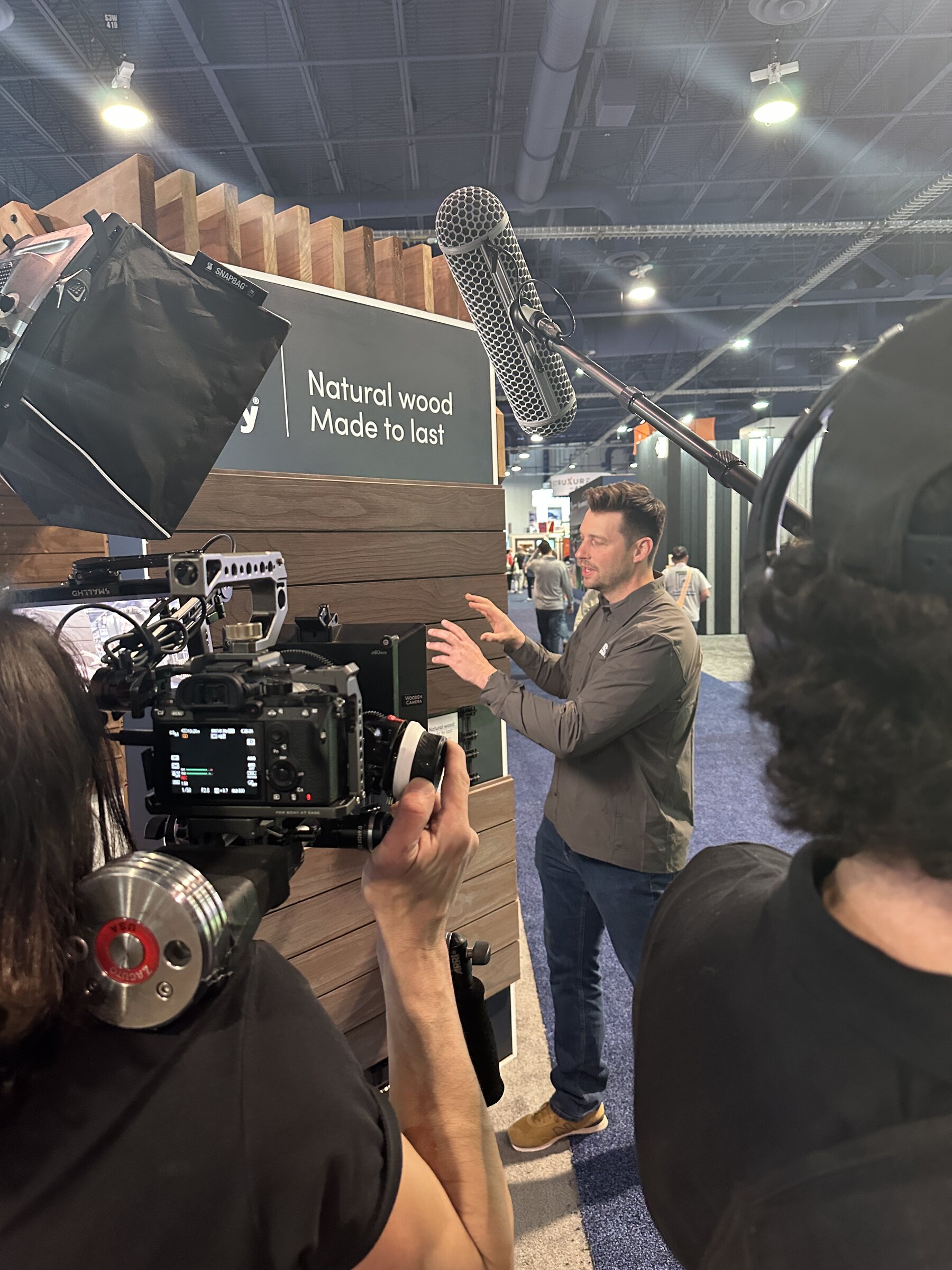 On the floor at IBS/KBIS, 2025.